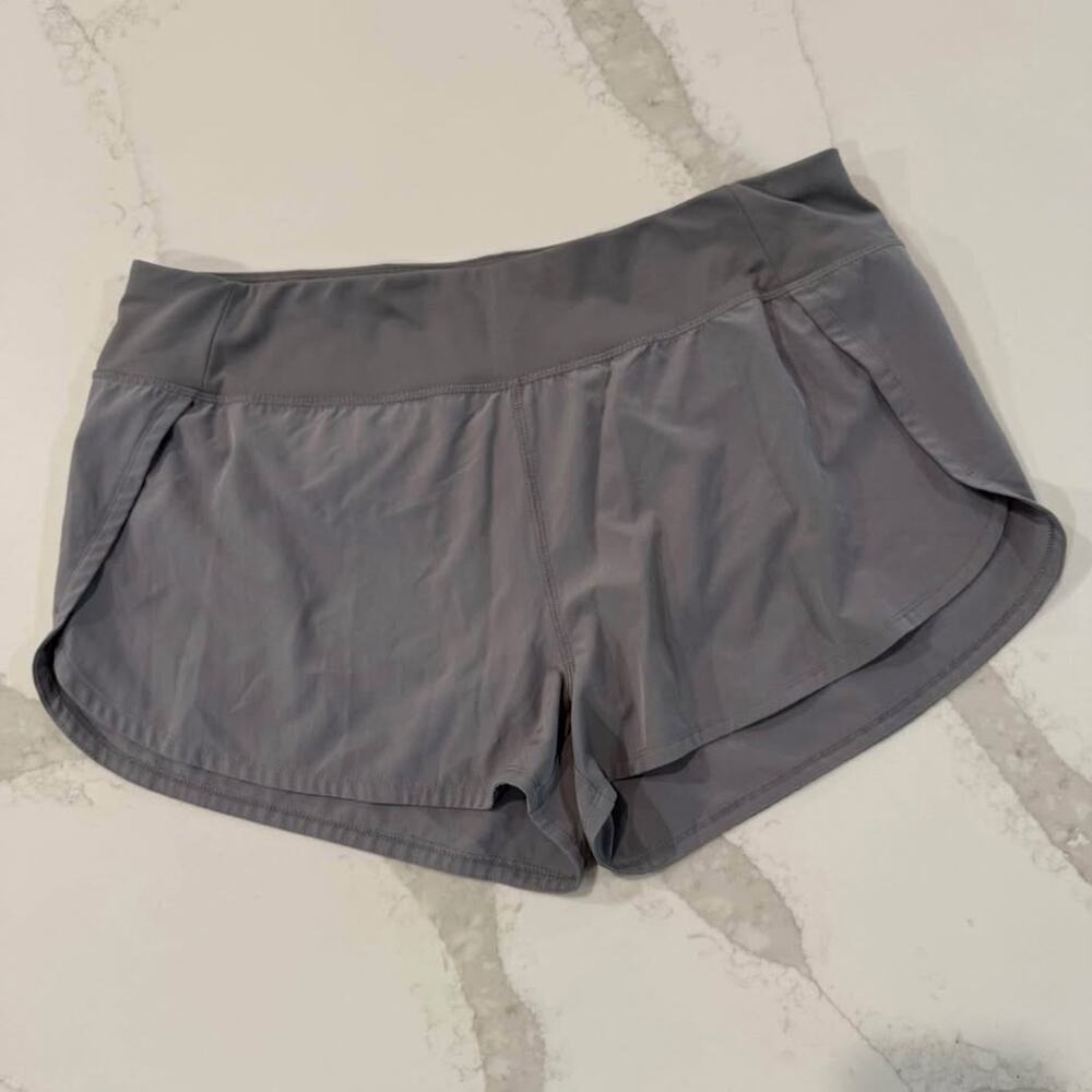 MTA Sport Activewear Pull On Running Shorts Women's XL Gray Workout Athleisure